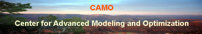 CAMO - Center for Advanced Modeling and Optimization